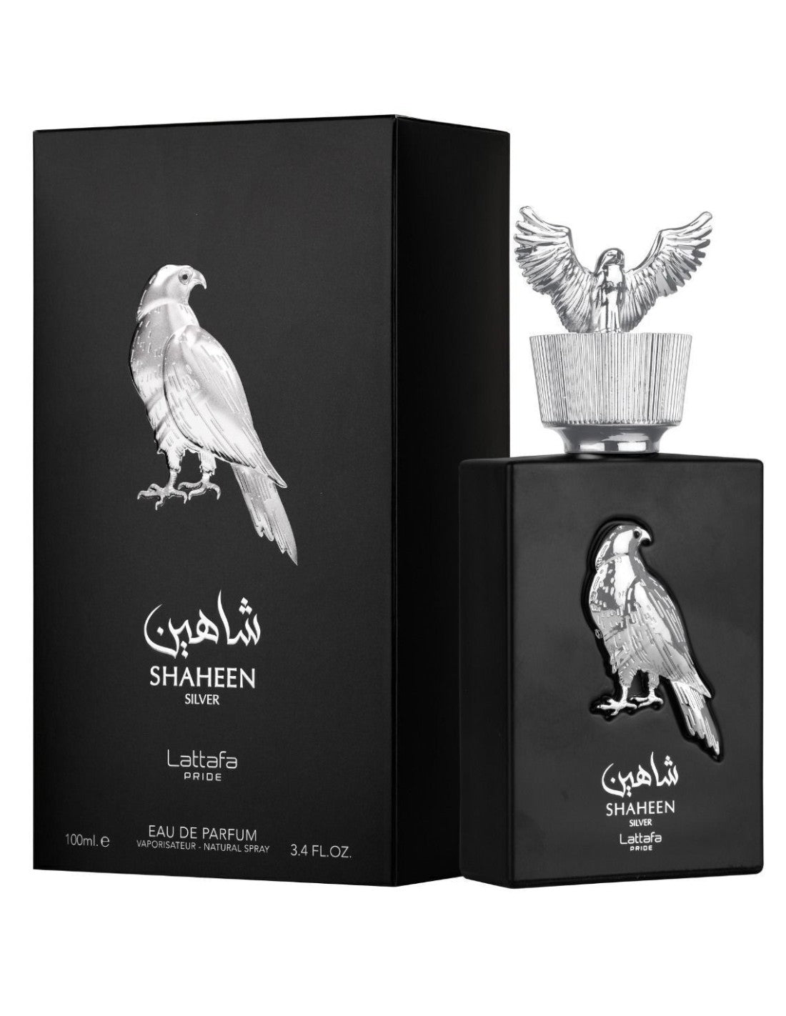 Shaheen Silver Lattafa 100ml Perfume Unisex